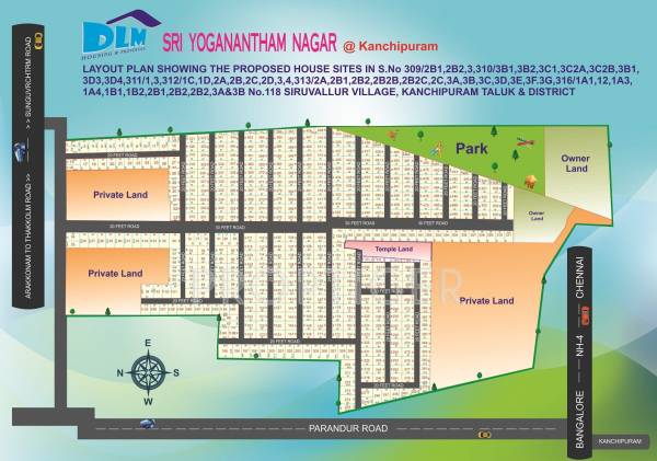 Images for Layout Plan of DLM Housing And Properties Sri Yoganantham Nagar Phase 2