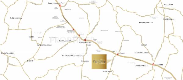 Images for Location Plan of Green Home Farms And Resorts The Trove