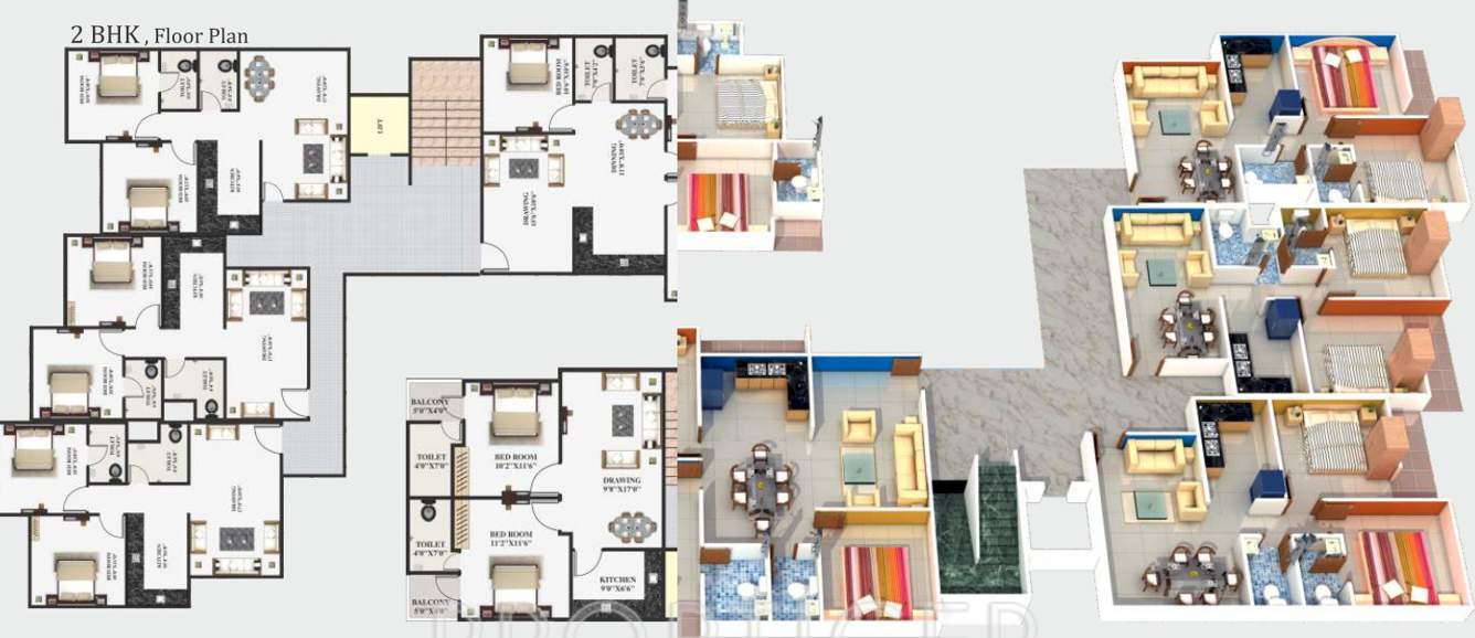  sheetal tower Images for Cluster Plan of Shri Parasnath Builders and Developers Sheetal Tower