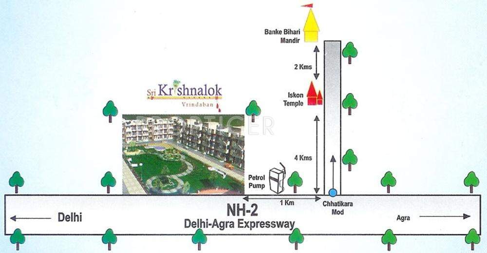  sri krishnalok Images for Location Plan of CHD Sri Krishnalok