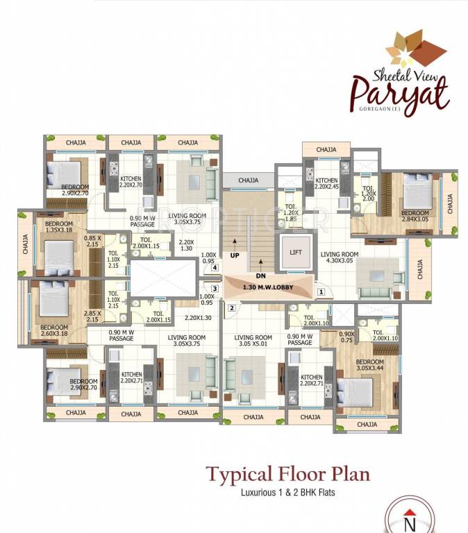 Images for Cluster Plan of DGS Group Sheetal Parijat