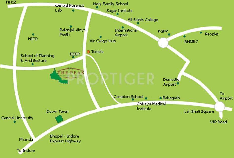 Images for Location Plan of Lakshya The peak