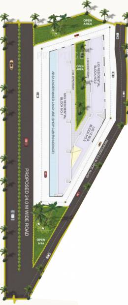 Images for Layout Plan of Shri Parasnath Builders and Developers Himanshu Wings