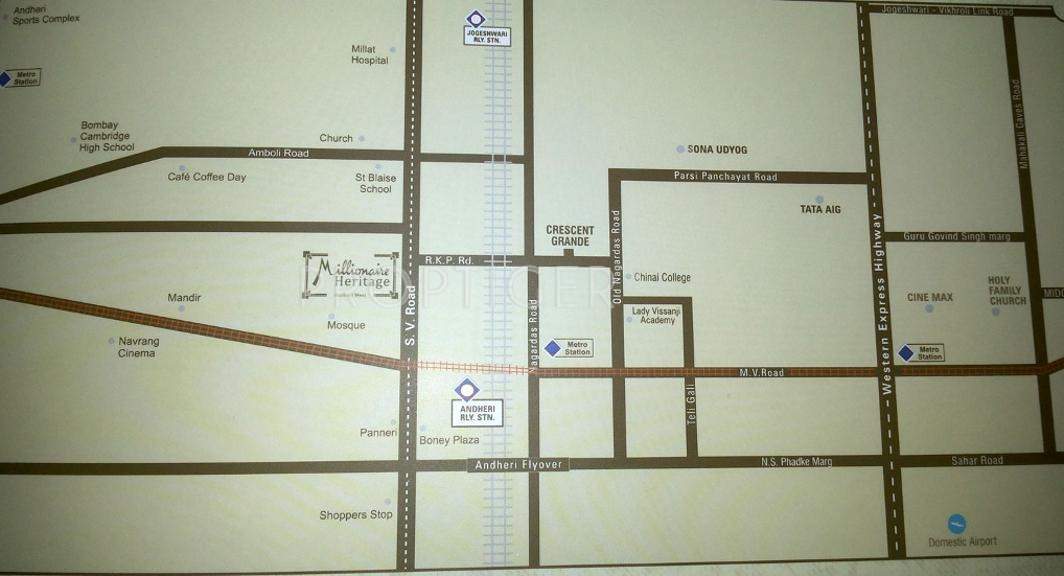 millionaire heritage Images for Location Plan of Millionaire Heritage