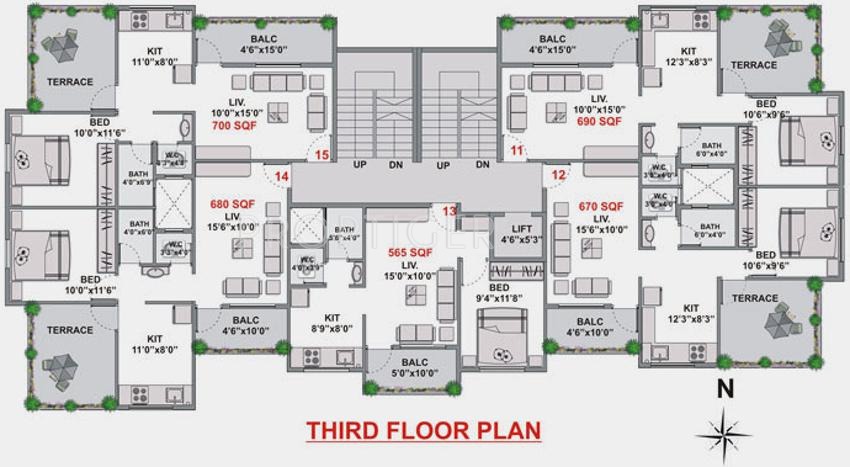 Images for Cluster Plan of Navkarr Shri Navkar Heights