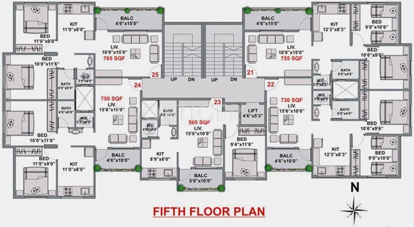 Images for Cluster Plan of Navkarr Shri Navkar Heights