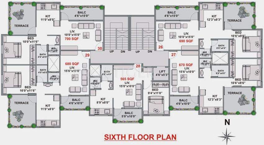 Images for Cluster Plan of Navkarr Shri Navkar Heights