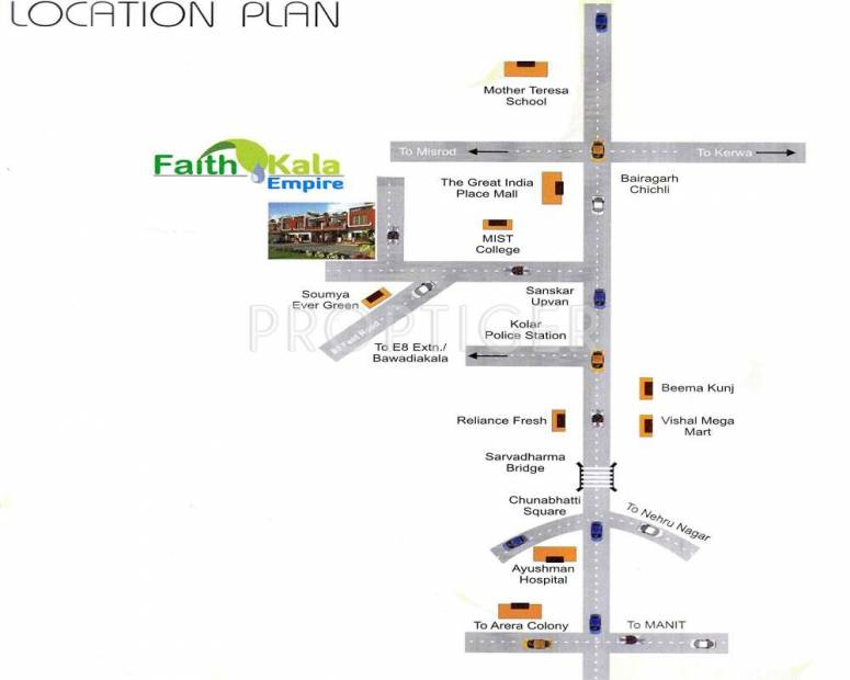 Images for Location Plan of Kalashree Faithkala Empire