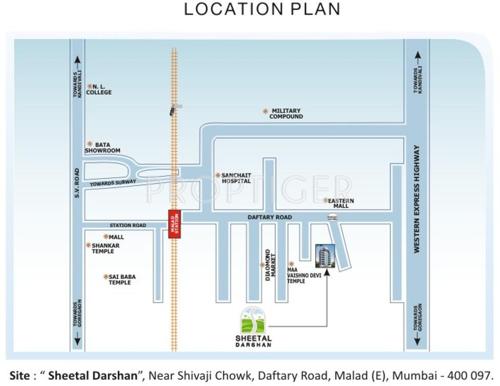  sheetal-darshan Images for Location Plan of DGS Group Sheetal Darshan