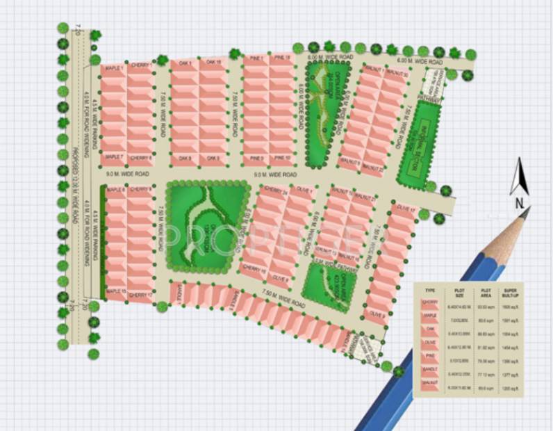 Images for Layout Plan of Lakshya Serene Wood