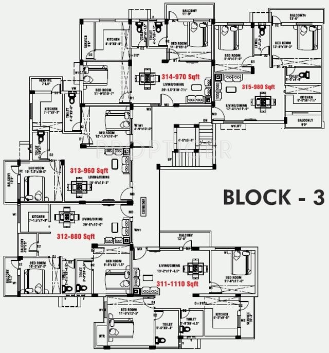 Images for Cluster Plan of AHFL Majestic Enclave