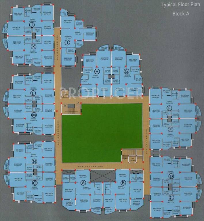 Images for Cluster Plan of  G Next Apartment