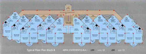 Images for Cluster Plan of  G Next Apartment