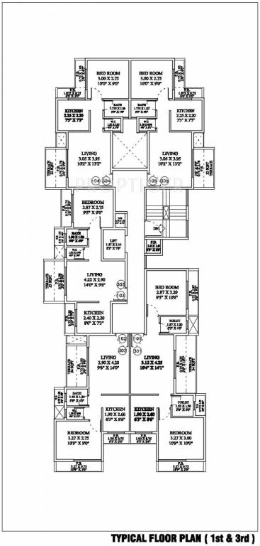 Images for Cluster Plan of R S Realty Residency
