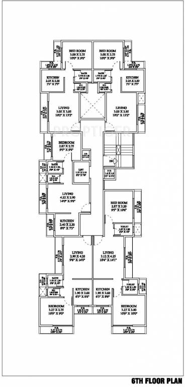 Images for Cluster Plan of R S Realty Residency