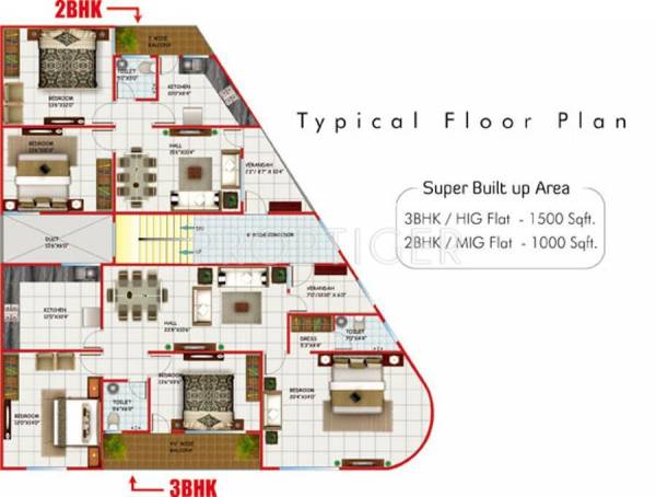 Cluster Plan Shriram Colonizers and Developers Arcade Cluster Plan