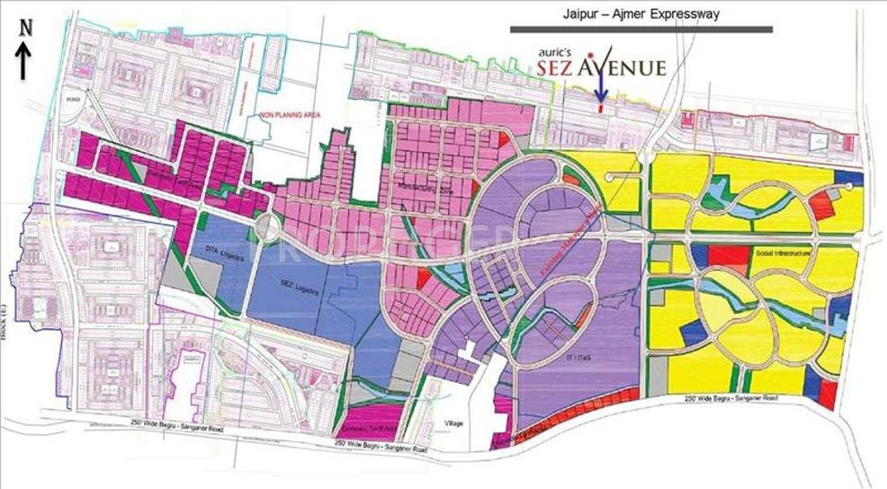 Images for Location Plan of Auric SEZ Avenue