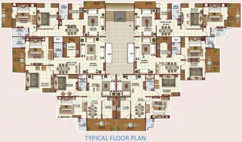 Images for Cluster Plan of Shriram Ganga Heights 1 Images for Cluster Plan of Shriram Ganga Heights 1