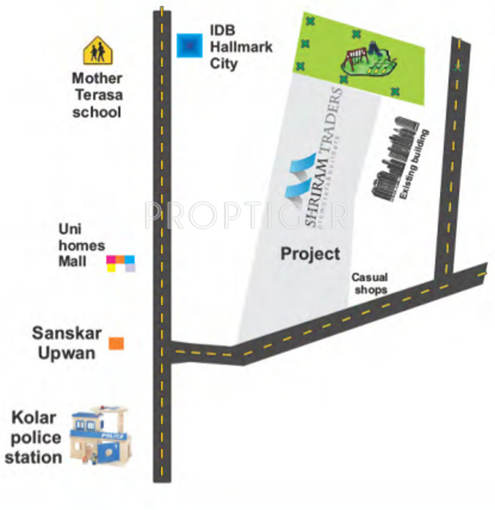 Images for Location Plan of Shriram Ganga Heights 1