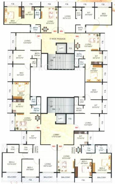 Images for Cluster Plan of Jindal Bhaveshwar Park