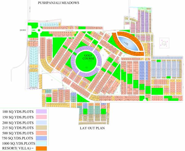 Images for Layout Plan of Pushpanjali Meadows