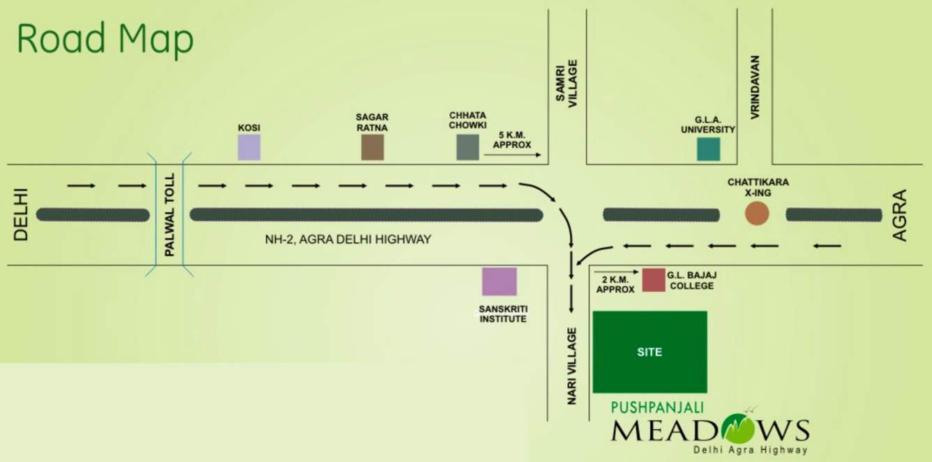Images for Location Plan of Pushpanjali Meadows