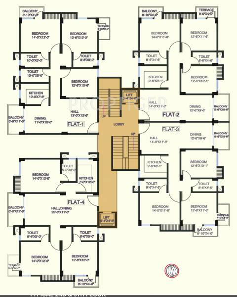 Images for Cluster Plan of Uttarayan Developers Pvt Ltd Prestige
