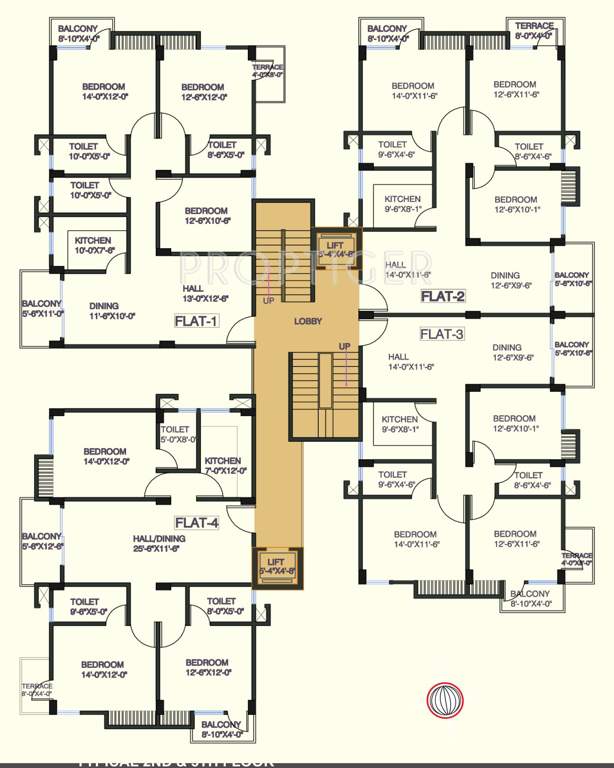 Images for Cluster Plan of Uttarayan Developers Pvt Ltd Prestige