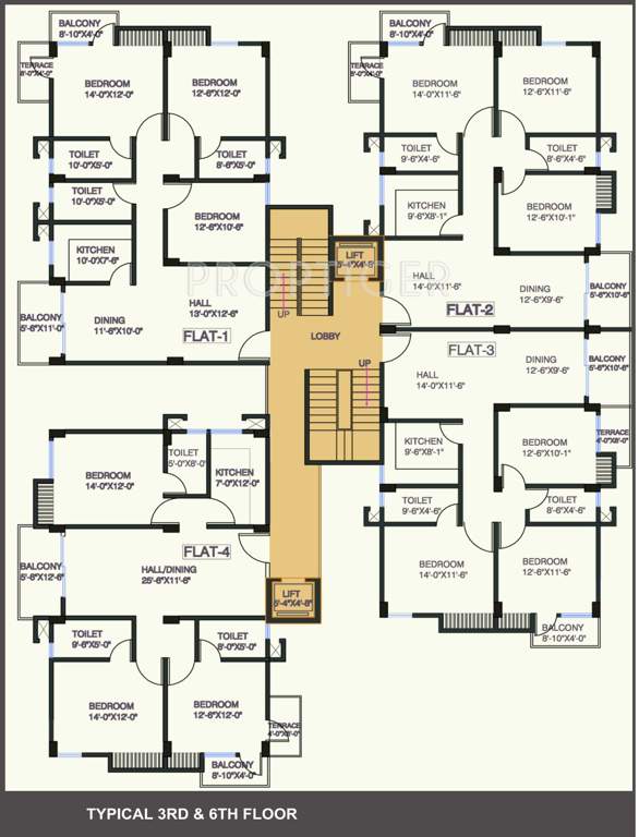 Images for Cluster Plan of Uttarayan Developers Pvt Ltd Prestige