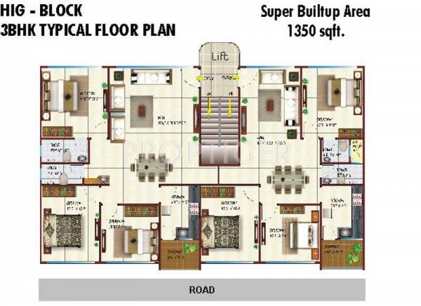 Images for Cluster Plan of Shriram Vithika Images for Cluster Plan of Shriram Vithika