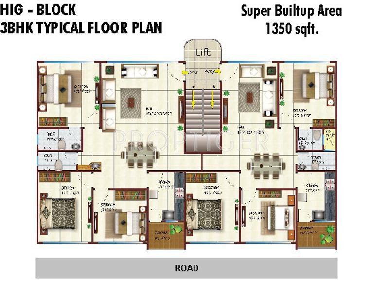Images for Cluster Plan of Shriram Vithika