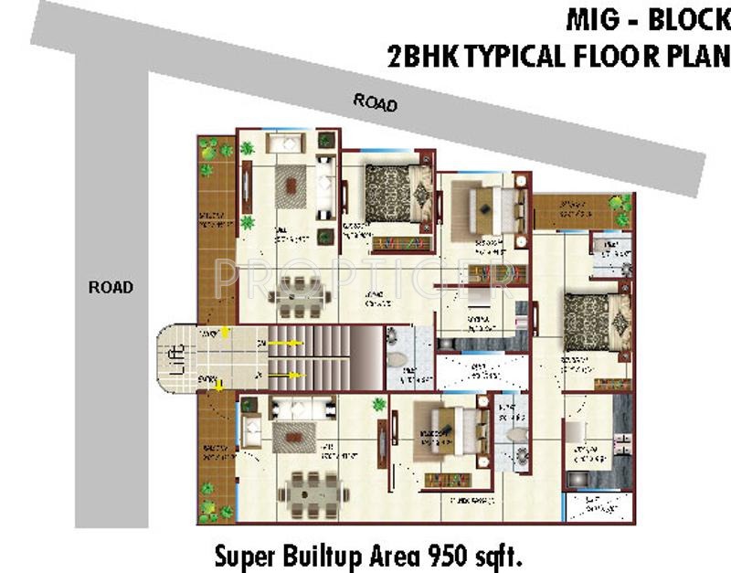 Images for Cluster Plan of Shriram Vithika