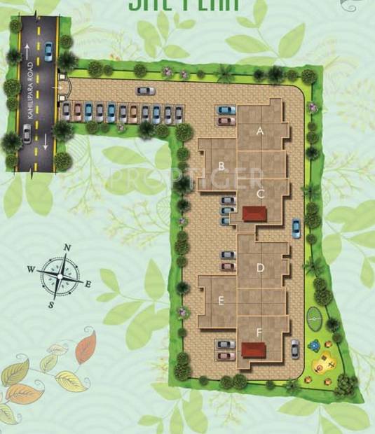  residency Images for Layout Plan of Uttarayan Developers Pvt Ltd Residency