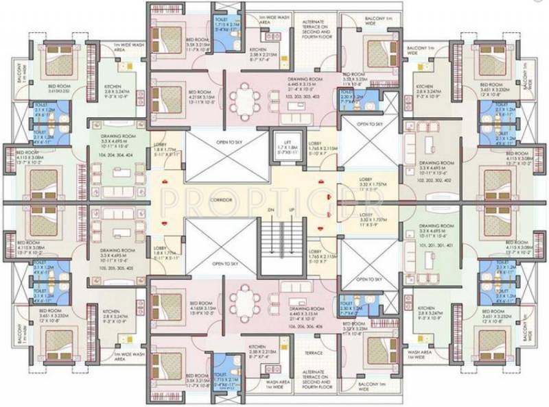 Images for Cluster Plan of Maharshee Mrunal Apartments 2