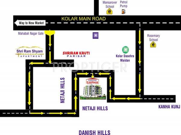 Images for Location Plan of Shriram Sapna Images for Location Plan of Shriram Sapna
