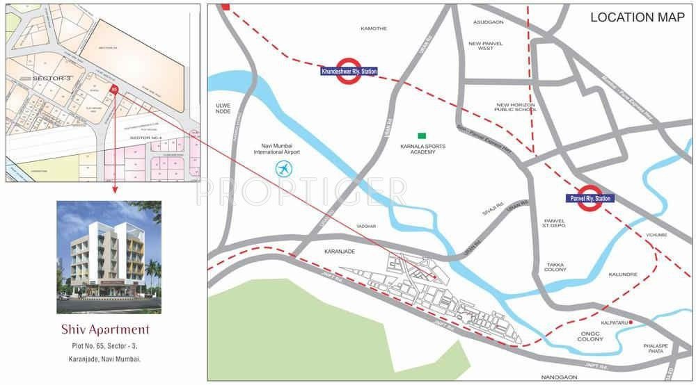 Images for Location Plan of Yogesh Shiv Apartment