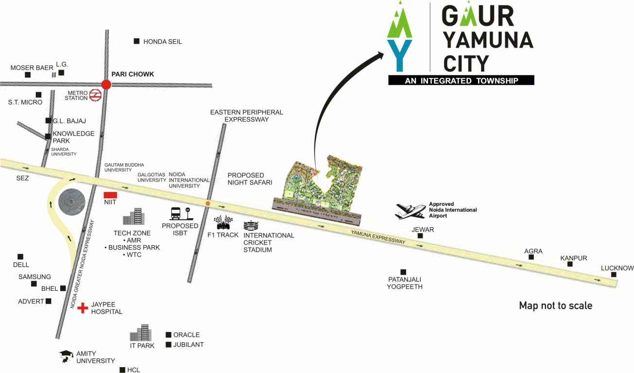 Images for Location Plan of Gaursons 16th Park View