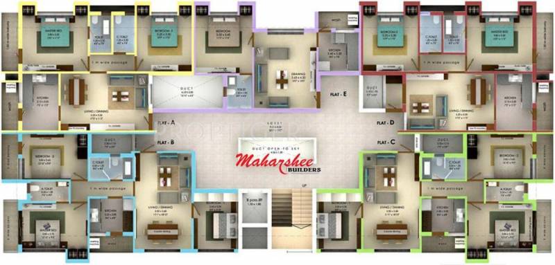 Images for Cluster Plan of Maharshee Akhil Apartments 1