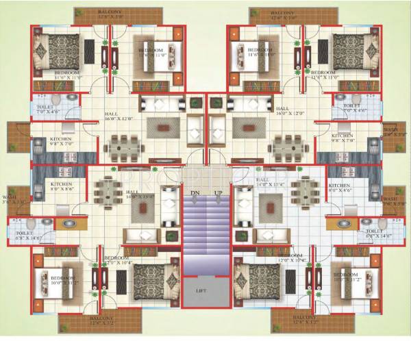 Images for Cluster Plan of Shriram Kruti Parisar