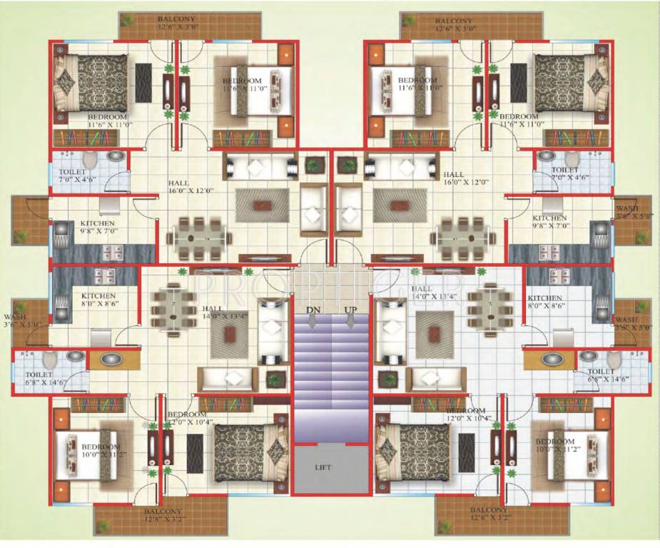 Images for Cluster Plan of Shriram Kruti Parisar