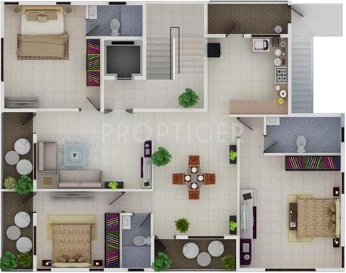 Images for Cluster Plan of Maharshee Gharkul Apartments Images for Cluster Plan of Maharshee Gharkul Apartments
