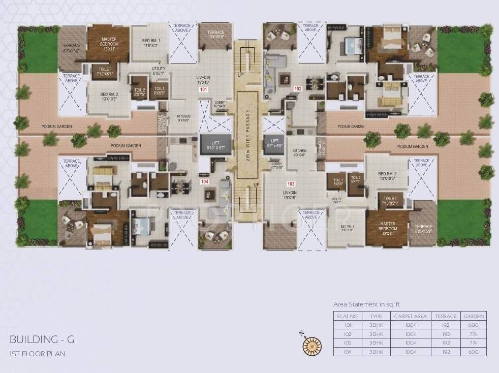 Images for Cluster Plan of Kshitij Promoters And Developers Crystal Towers