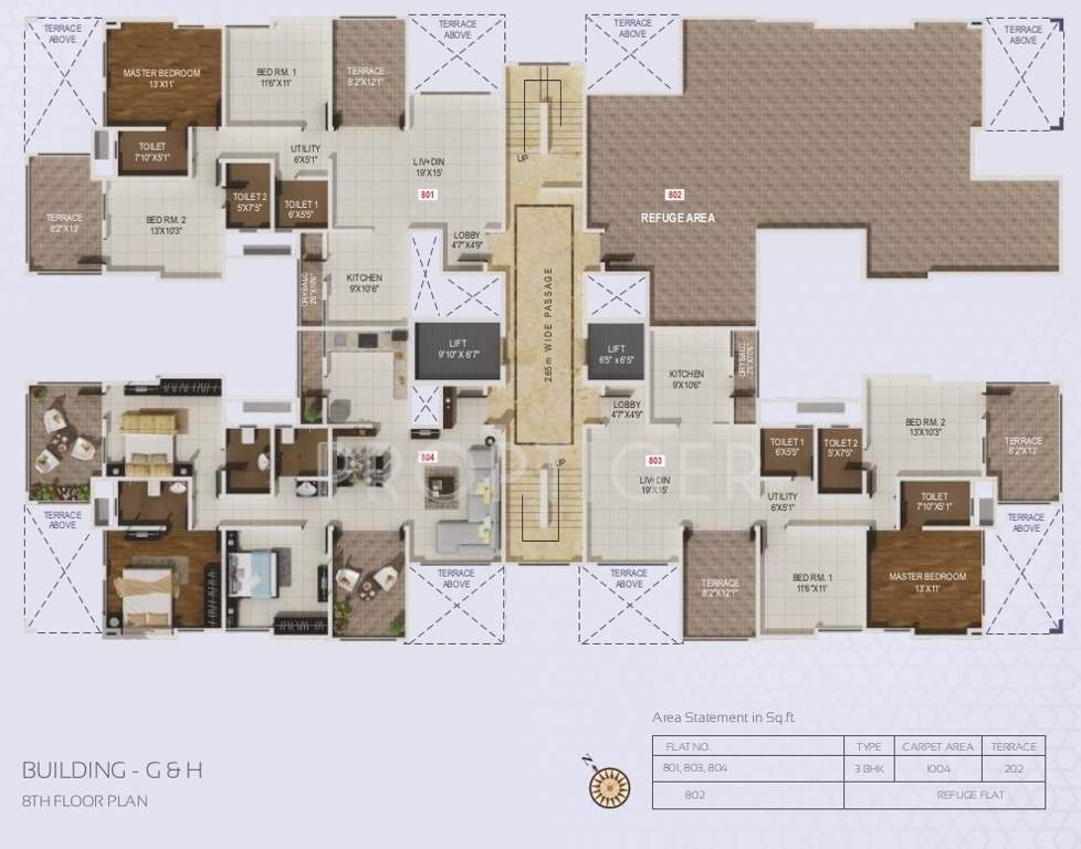 Images for Cluster Plan of Kshitij Promoters And Developers Crystal Towers