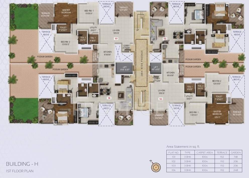 Images for Cluster Plan of Kshitij Promoters And Developers Crystal Towers