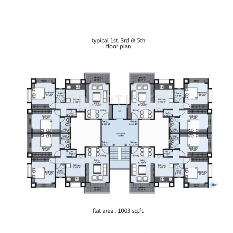 Images for Cluster Plan of Kanaklaxmi Wind Space