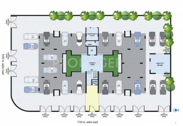 Images for Cluster Plan of Kanaklaxmi Wind Space