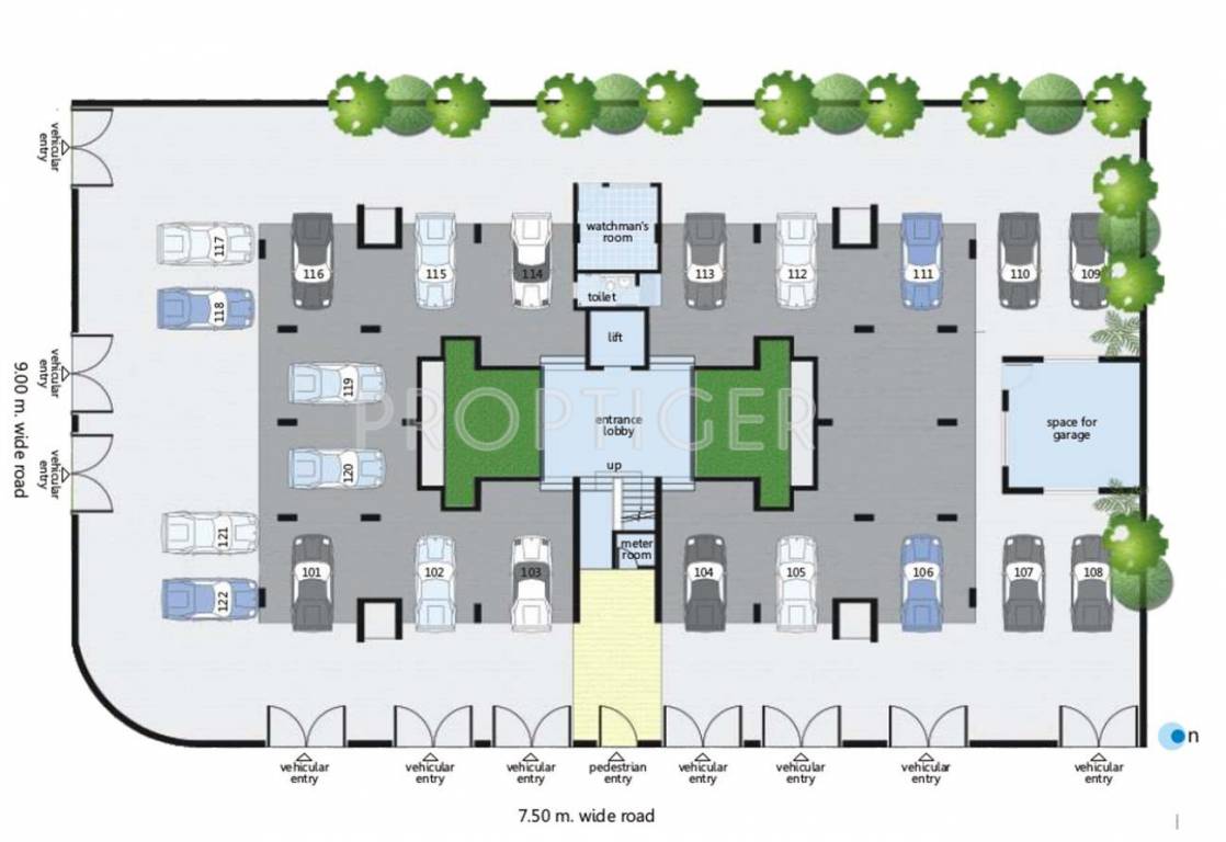 Images for Cluster Plan of Kanaklaxmi Wind Space