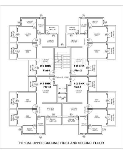 Images for Cluster Plan of Asian Zalore Residency II