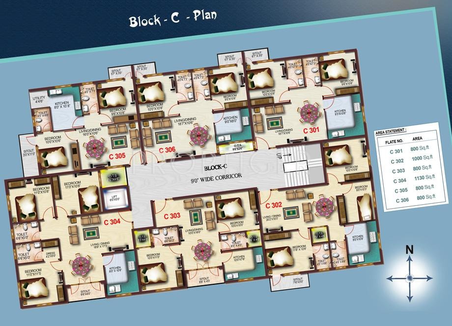 Images for Cluster Plan of Blossom