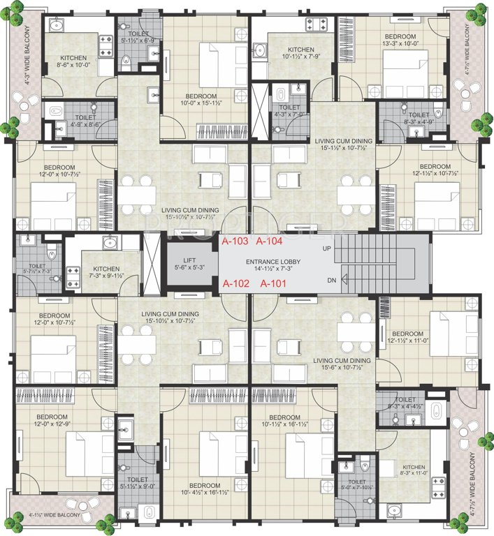 Images for Cluster Plan of Virat Prime